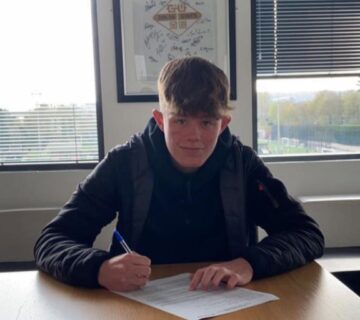 Swansea City academy under 14s signing